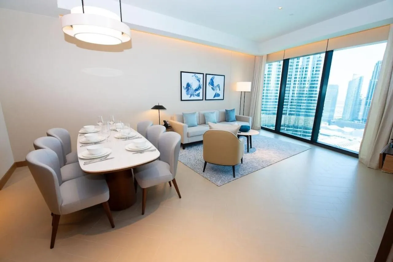 Gorgeous High Floor 3-Bed With Full Burj View Apartment Dubai 0*,